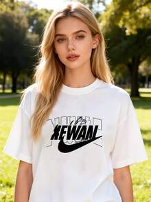 Women T-Shirts - White - View 1