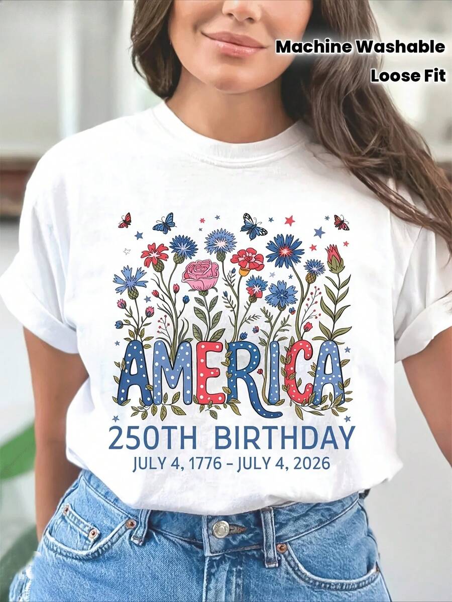 Camiseta con diseño festivo 2026, regalo para el Día de San Valentín, 100% algodón puro, regalo para el cumpleaños o aniversario de San Valentín de tu novio/novia, lavable a máquina, camiseta de San Valentín para parejas. - Blanco - Ver 1