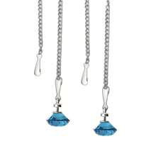 Multifunctional Crystal Zipper Decorative Light Switch Extension Cord, With Transparent Crystal Pendant, Universal Ceiling Fan Pull Chain And Table Lamp Pull Chain, Suitable For Bedroom Bathroom Home Decor - Chain Switch - View 5