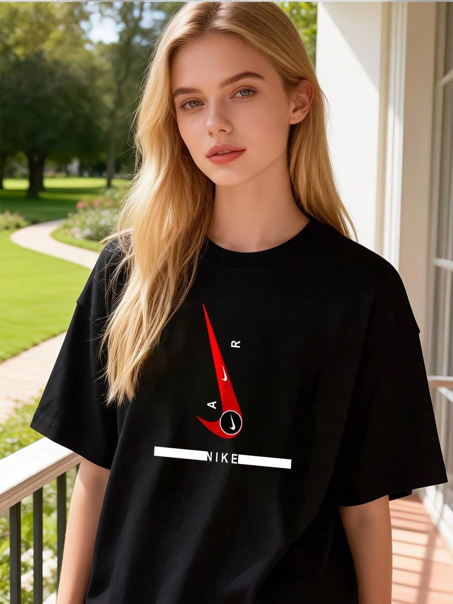 Women T-Shirts - Black - View 1