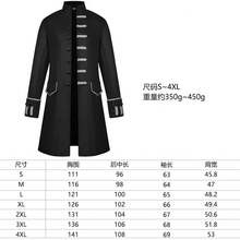 Men Cosplay Clothing - 男裝淨面-白色 - 查看 7