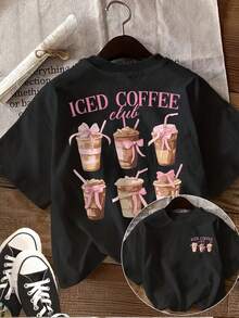 Dam-T-shirts - Svart - Visa 7