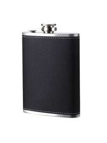 8ozPortable Pocket Hip Flask Outdoor Travel 240ml Stainless Steel Flask Whiskey Drink Alcohol Flasks Can Be Used For Drinking Water, Coffee, Milk, Beverages,Suitable ForTravel,Parties, Weddings, Outdoor ,Birthday,Friend,Boyfriend,Father,Surprise Gift - Multicolor - View 9
