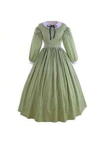Cosplay Clothing - Gray Grid - View 4