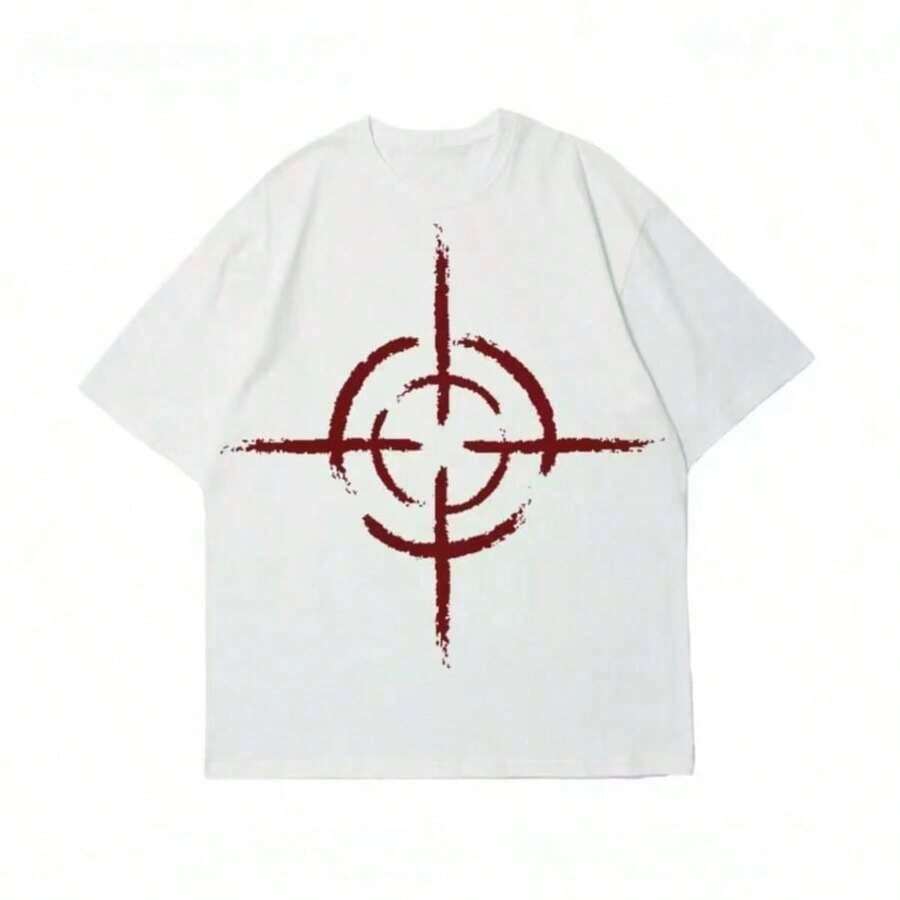 GiftGiftGiftGift1PSCWomen's White Short Sleeve T-Shirt, Summer 2026, New, Loose Fit, Plus Size, Fashionable, Versatile Top, SoftSoftSoft - 白色 8 - 查看 1