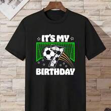 Camiseta impresa para hombres y mujeres - Negro - Ver 1