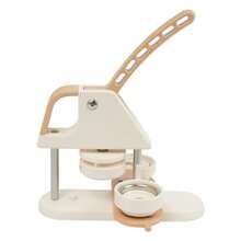 WUPYI DIY Badge Button Maker Machine Ergonomic Curved Handle Enlarged Non-Slip Base Simple Operation Portable Lightweight Button Making Supplies Kit For DIY Button Badges - A - Ver 5