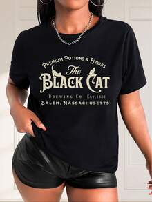 Women T-Shirts - Black - View 1