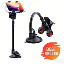 1 cái Giá đỡ định vị đa năng có giác hút, thiết kế sáng tạo dành cho xe tải, kẹp điện thoại ô tô đa năng - Nhiều màu - Xem 3