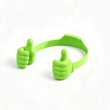 1pc Customized Thumb Like Phone Stand, Multi-Angle Phone Holder, Flexible Universal Phone Bracket, Cute Thumb Shaped Design Phone Stand - Multicolor - View 11