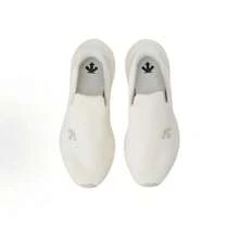 Descente Run Step Slip-On Comfortable And Durable Fit Running Shoes, Unisex, Off-White - Off White - View 3