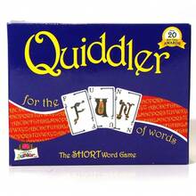 Quiddler "The Short Word Game" Card Game - Educational Word Puzzle & Family Party Game For 1-8 Players, Ages 8+ | Easy-To-Learn Rules, Award-Winning Fun For Kids, Teens & Adults | Build Words With Letter Cards, Combine Fun & Learning For Game Nights, Gatherings & Travel | Compact Design, Replayable Wordplay Challenges For All Skill Levels - Multicolor - View 4