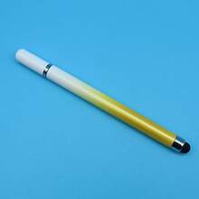 2-In-1 Macaron Touch Stylus Pen, Universal For Smartphone & Tablet, Capacitive Pen For Editing & Drawing, Gradient Color - Multicolor - View 12