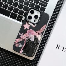 Funda para teléfono: Carcasa Tamon's B-Side para 17 17e 16e 16 15 14 13 12 11 Pro X XR XSMAX 8 Plus, cubierta trasera de TPU suave anticaídas - Colores mezclados - Ver 2