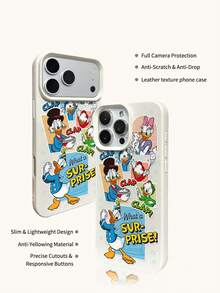 Ốp điện thoại Disney Mickey Mouse màu be, quà tặng ngày lễ, đóng hộp, dành cho iPhone 17, 17Air, 17pro, 17promax, 11, 12, 13, 14, 15, 16pro, 16promax, 14Plus, 15Plus, 16Plus, 15promax, 16pro, 16promax XR - Màu be - Xem 7