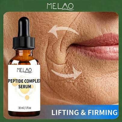  MELAO Peptide Essence (For Face) - Anti-Aging & Wrinkle Care, Containing Hyaluronic Acid And Niacinamide, Promotes Collagen Production, Moisturizes And Firms Skin, 1 Fl Oz