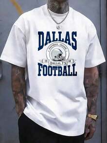 Nueva Camiseta Casual para Hombre, Liga de Fútbol de 1960, Tx, Camiseta de Fútbol para Hombre, Diseño Gráfico de Jersey Deportivo Negro para Fanáticos y Seguidores, Artículos Populares Adecuados para Eventos Deportivos, Fiestas, Excursiones, Deportes y Otros Regalos Festivos. - Blanco - Ver 2