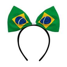 1 Peça Faixa de Cabeça com Laço para Fã de Futebol, Acessório de Torcida, Perfeito para Celebrações do Dia da Independência e Festas de Futebol, Faixa de Cabeça Unissex para Apoio de Fãs em Eventos Esportivos, Acessório de Torcida, Acessório de Torcida para a , Cores Vibrantes, Vários Estilos, Fantasia de Festa, Acessório com Padrão de Bandeira Nacional, Conjunto de Acessórios para Fã de Futebol, Faixa de Cabeça com Laço, para Celebrações Esportivas, Eventos Esportivos de Futebol da e Trajes de Festa, Voetbal - Multicolorido - Visão 18