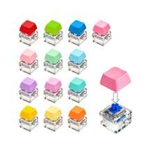 1/3/5 piezas Juguete de teclado, Llavero de teclado, Juguete de botón antiestrés, Regalo para fiesta de cumpleaños, Juguete para aliviar el estrés, Pasatiempo, Relleno para bolsa de regalo - Multicolor - Ver 3