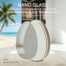 Máy triệt lông nano tiện dụng, loại bỏ vết chai sần, triệt lông chân và tay không đau, vật dụng gia đình, nhỏ gọn, không cần nguồn điện, kèm hộp bảo vệ. - Mô hình nâng cấp - Xem 4