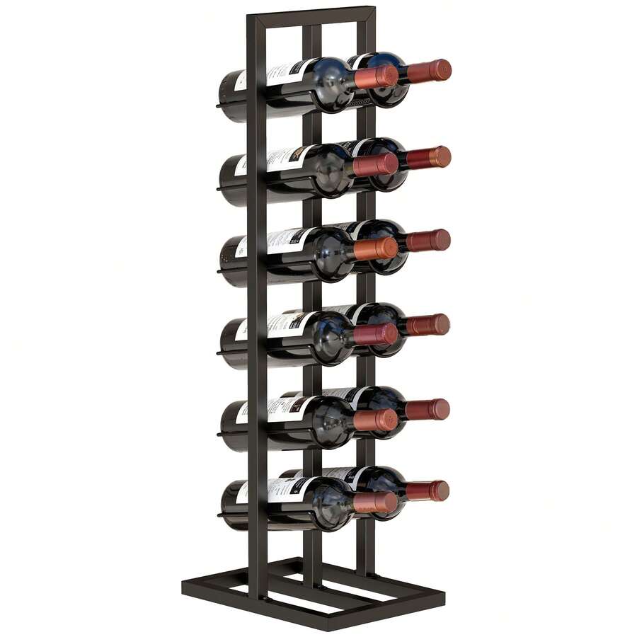 HOMCOM Freestanding Wine Racks & Cabinets - Black - View 1