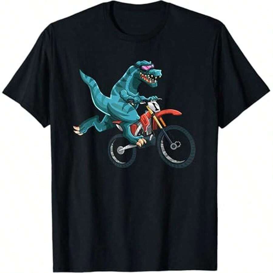 Short-Sleeved T-Shirt With A Fun Print For Dog Lovers, Accessories And Items For Dog Owners, "Life Without Dogs Is Cute... I Don't Think So", Unisex For Adults And Children, Black, 100% Cotton. - 黑色 16 - 查看 1