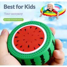 1PC Fruit Slice Soft , Foam , Lightweight & Outdoor Toy, Ideal For Family, Teenager Interactive Games And Party Activities - Multicolor - View 3