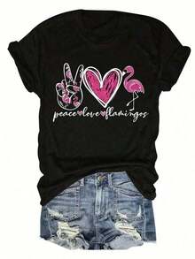Women T-Shirts - Black - View 6