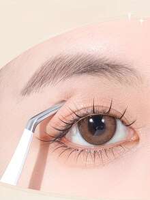 1 chiếc nhíp kẹp mi giả độ chính xác cao, dụng cụ nối mi chuyên nghiệp dành cho người mới bắt đầu và chuyên viên nối mi. - Nhiều màu - Xem 5