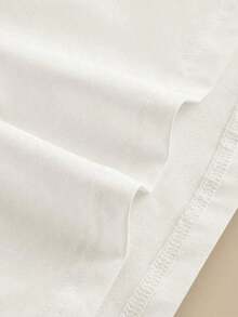 Camiseta de manga corta ajustada con cuello bordado para mujer - Blanco 2 - Ver 6