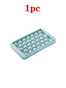 A Must-Have Summer Ice Maker With A Lid And 33 Compartments, A Frozen Ice Hockey Container For Cocktail Drinks. This Reusable Ice Maker Is Suitable For Making Summer Drinks At Home, Bars, Clubs, And Outdoors. It Is An Ideal Choice For Mixing Cocktails, Fruits, Kitchen Utensils, And Kitchen Accessories - Multicolor - View 15
