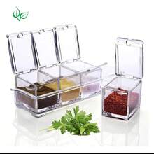 Crystal Spice Container Set - Grey - View 5