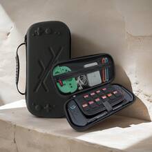 Estuche de transporte portátil de carcasa dura para Switch 2, estuche de viaje, carcasa dura de EVA, bolsa protectora portátil y ligera con soporte para tarjetas, a prueba de golpes para uso diario y al aire libre - Ver 8