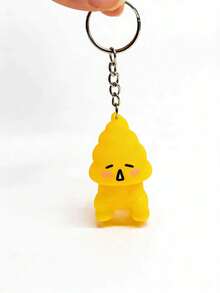 1pc/4pcs New Creative Poop Keychain, Bag Charm - Poop Doll Keychain - View 14