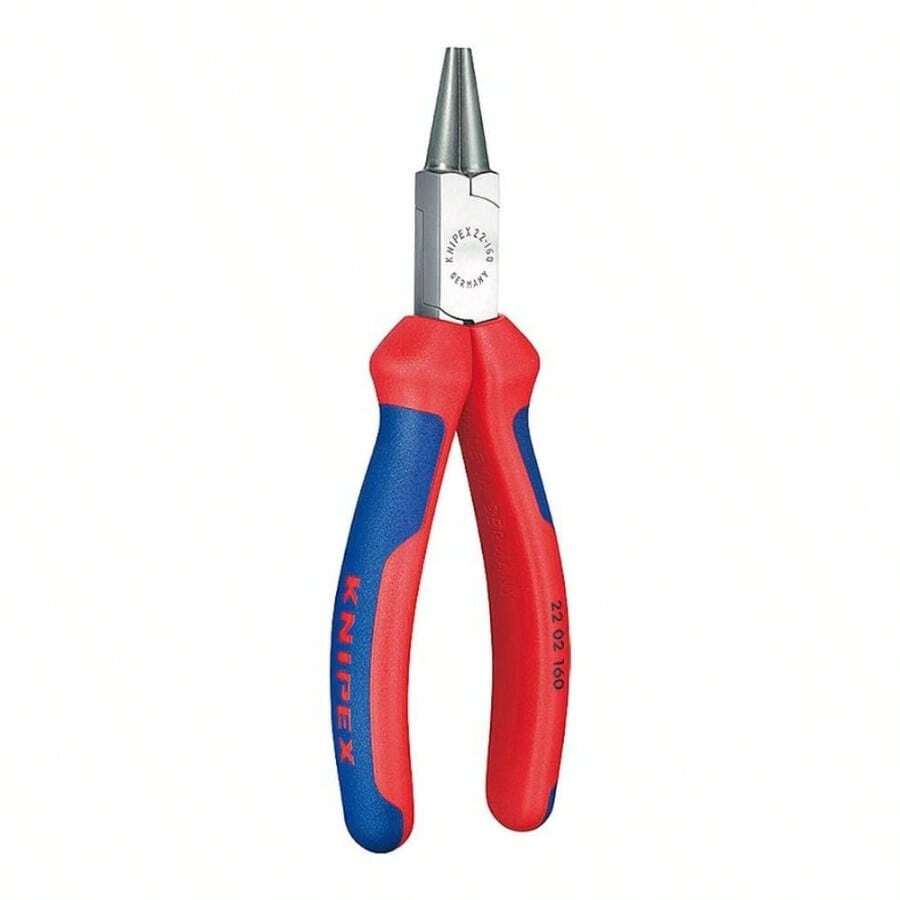 22 02 160 Round Nose Pliers, Comfort Grip Handles 6.25 - Inch - Black - View 1
