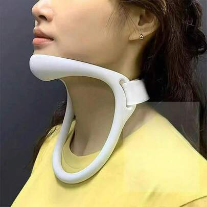 1pc Neck Traction Device, Neck Brace Shoulder Neck Support, Anti-Forward Head Posture Corrector, Neck Wrap