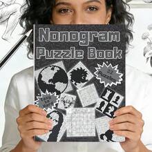 1个数独逻辑拼图，网格图片拼图，难度由易到难，适合成人休闲娱乐，放松身心，缓解压力，消磨时间，派对游戏道具，可作为礼物（不含笔） - 單件 - 查看 4
