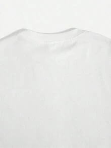 Camiseta de algodón de talla grande para mujer, ideal para el verano. Camiseta casual de manga corta con estampado floral - tejido suave, cuello redondo, patrón geométrico vibrante, ligera y - Blanco - Ver 4