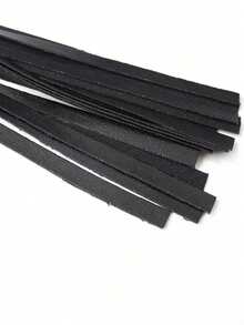 Black Small PU Leather Flogger, BDSM Whip, Bondage Toy For Adult Intimate Games, Sensual SM Products - 1PC - View 4