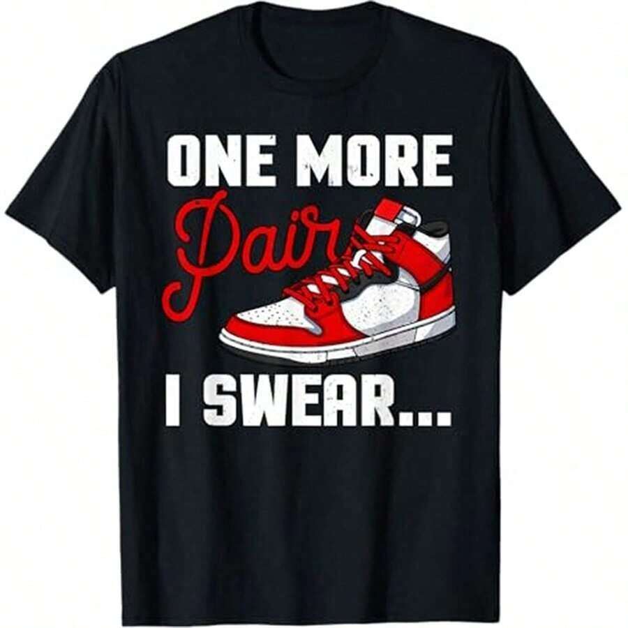 Camiseta gráfica de manga corta DopeSkillss, estilo urbano, hip hop, hypebeast, unisex, camisetas a juego con el color de las zapatillas, Real Lover, 100% algodón. - Negro 14 - Ver 1