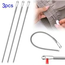 3pcs Heavy Duty Spring Loaded Threader Tools With Flexible Needles - Easy Threading For Sewing, Knitting, Quilting And Crafting, Non-Slip Handles, Suitable For Beginners, Elderly And Visually Impaired, Ergonomic Design, Sewing Accessory Gift - A - View 14