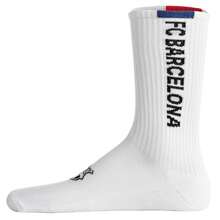 FC Barcelona Chaussettes Unisex, Lot de 7 – Chaussettes de tennis, logo lettrage, mélange de coton, unies - Multicolore - Voir 6