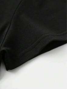 Women's Teddy Bear Print T-Shirt - Lightweight Polyester Top, Casual And Formal For Everyday Wear, Machine Washable, Ideal For Home, Office Or Dinner, Breathable Material, Stylish Blouse, Adults 4OEZ - 黑色 - 查看 5