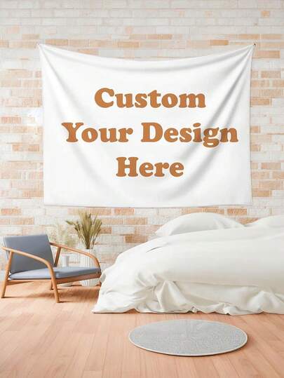 1pc - Customized Tapestry, Photo Customized Tapestry - Vivid Print, Wedding Customized Tapestry, Portrait Customized Tapestry, Birthday Customized Tapestry, Customized Flag, Wall Decor, Wedding Supplies, Wedding Decorations, Graduation, Graduation Gift, Suitable For Bride, Graduation Party Supplies