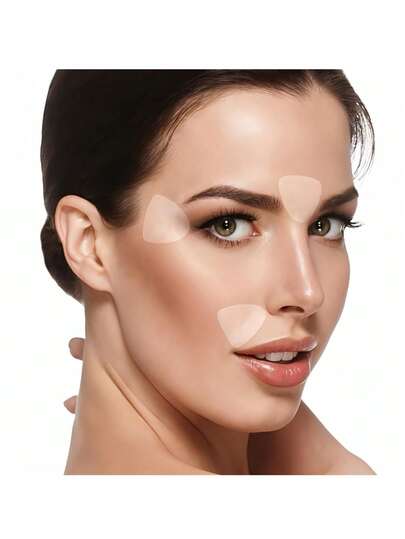 Y-Shaped Night Face Patches, Suitable For Forehead, Eyebrows, Lips, Mouth Area And Under Eyes, Specially Designed For Korean Beauty