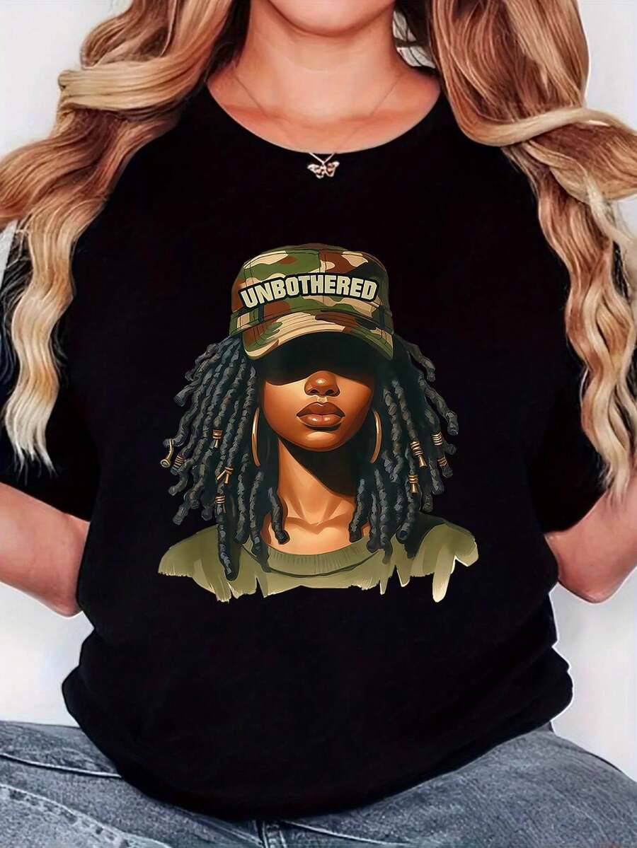 Women T-Shirts - Black - View 1