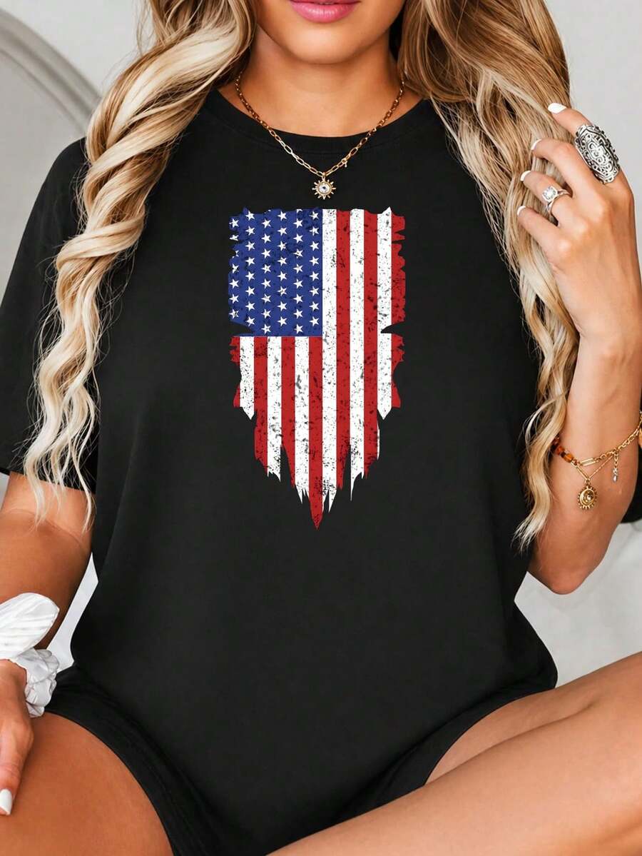 Impresión gráfica American Fl-ag, Diseño Grunge angustiado, Arte Patriótico Rojo, Blanco y Azul, para Decoración de Paredes o Decoración Doméstica.jpgRegalos personalizados: Camisetas para mujer con estilos modernos, hippies, casuales y minimalistas. Ropa masculina personalizada única, armarios cápsula, ropa básica/urbana para hombre. Regalos ideales para novios, familiares y amigos, adecuados para cumpleaños, vacaciones, colegio/competiciones, deportes/escalada, etc., también adecuados para la moda de otoño y actividades urbanas. Verano negro.