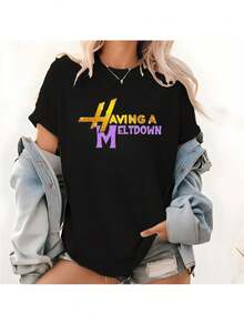 Women T-Shirts - Black - View 1