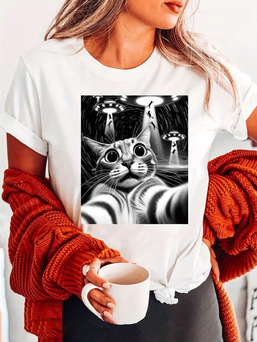Women T-Shirts - White - View 1