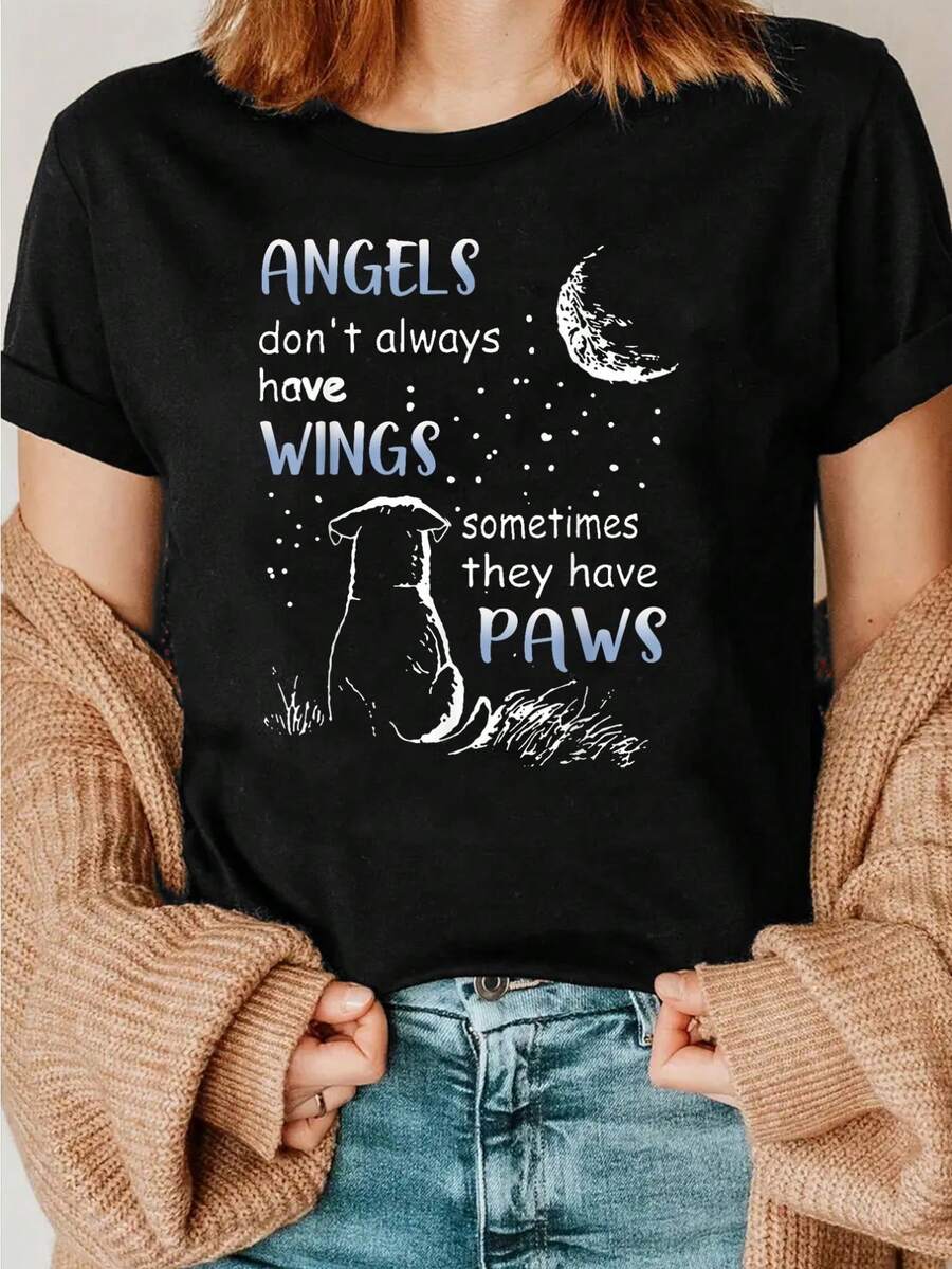 Women T-Shirts - Black - View 1